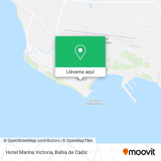 Mapa Hotel Marina Victoria