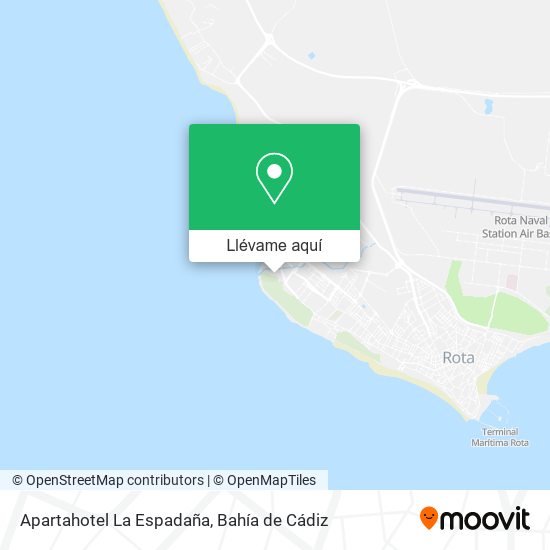 Mapa Apartahotel La Espadaña