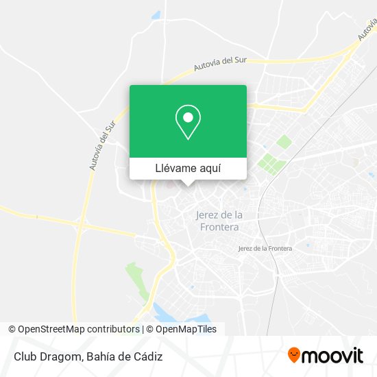 Mapa Club Dragom