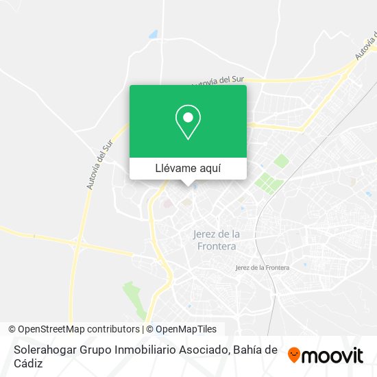 Mapa Solerahogar Grupo Inmobiliario Asociado