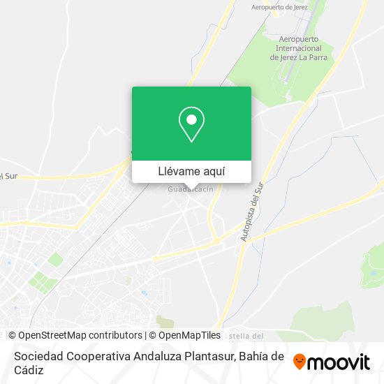 Mapa Sociedad Cooperativa Andaluza Plantasur