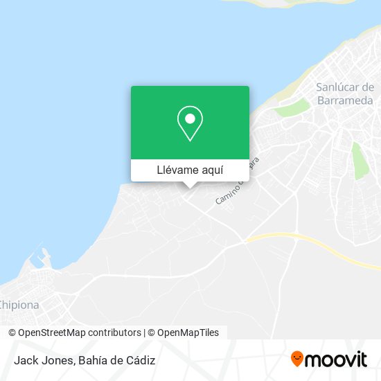 Mapa Jack Jones