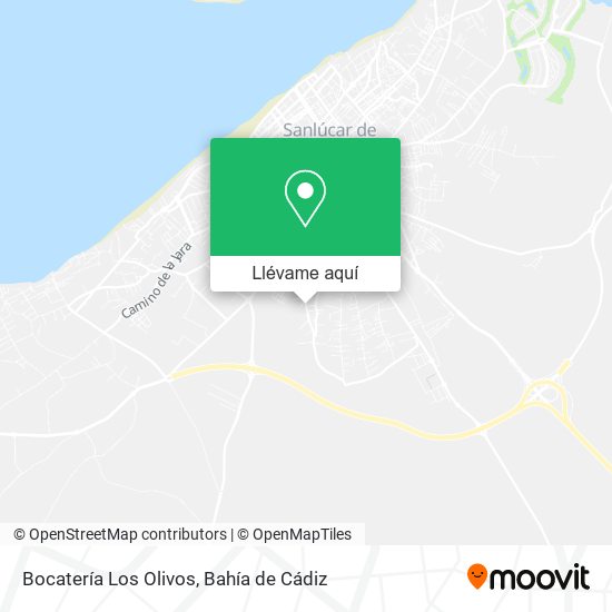 Mapa Bocatería Los Olivos