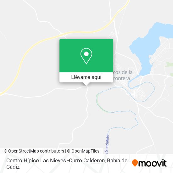 Mapa Centro Hípico Las Nieves -Curro Calderon