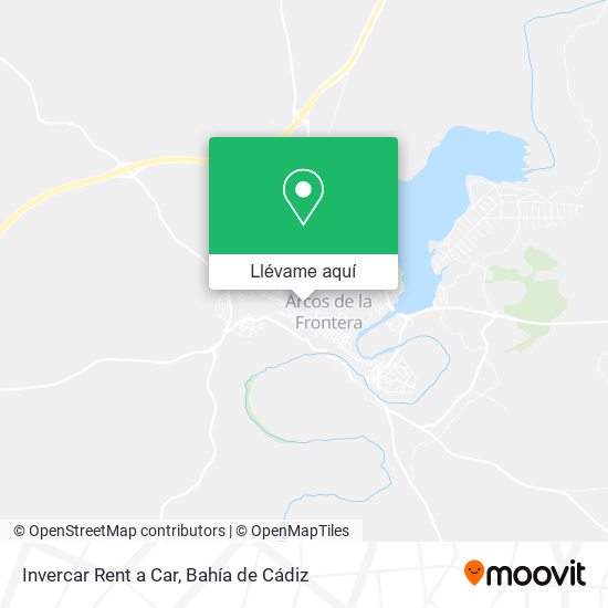 Mapa Invercar Rent a Car