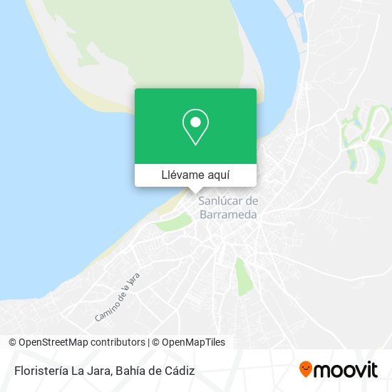 Mapa Floristería La Jara