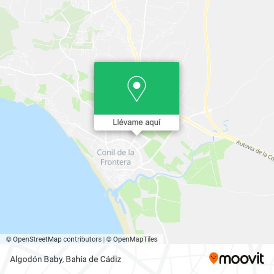 Mapa Algodón Baby