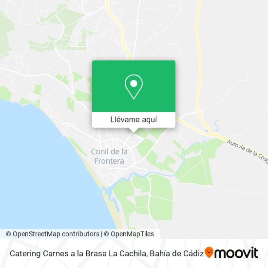 Mapa Catering Carnes a la Brasa La Cachila