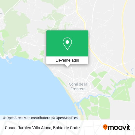 Mapa Casas Rurales Villa Alana