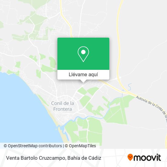 Mapa Venta Bartolo Cruzcampo