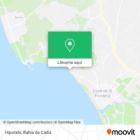 Mapa Hipotels