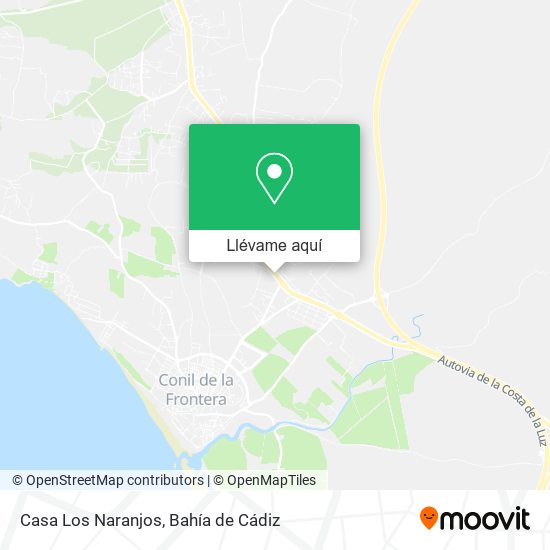 Mapa Casa Los Naranjos