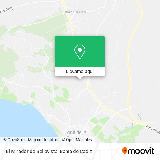 Mapa El Mirador de Bellavista