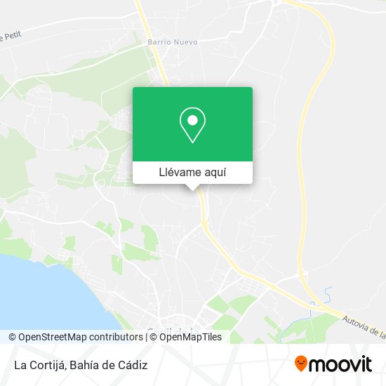 Mapa La Cortijá