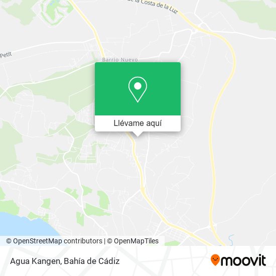 Mapa Agua Kangen