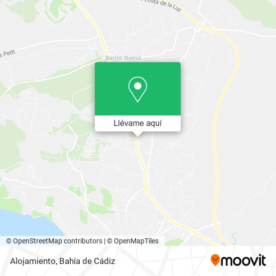 Mapa Alojamiento