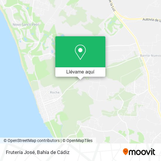 Mapa Frutería José