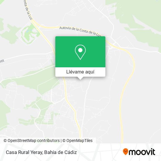 Mapa Casa Rural Yeray