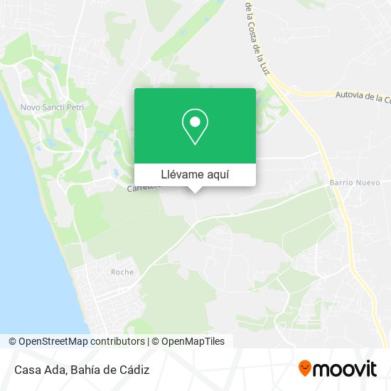Mapa Casa Ada