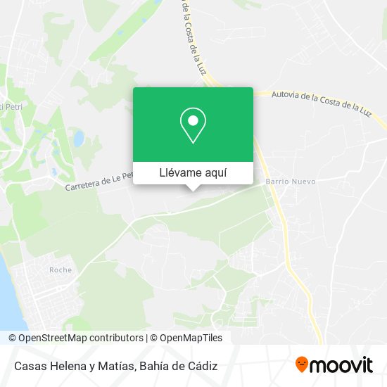 Mapa Casas Helena y Matías