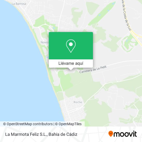 Mapa La Marmota Feliz S.L.