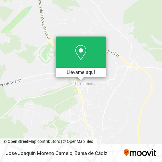Mapa Jose Joaquín Moreno Camelo