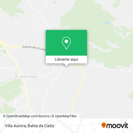 Mapa Villa Aurora