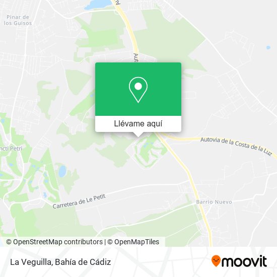 Mapa La Veguilla