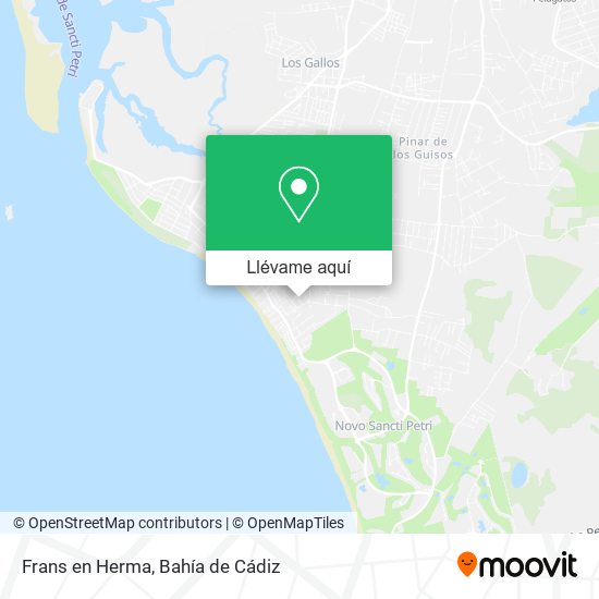 Mapa Frans en Herma