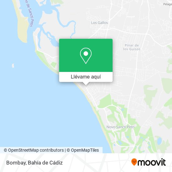Mapa Bombay