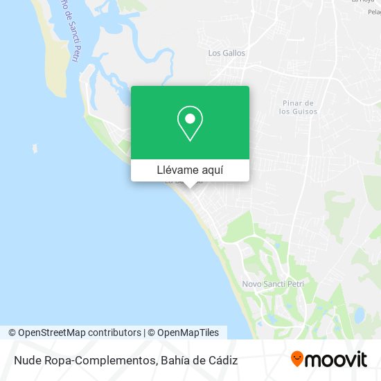 Mapa Nude Ropa-Complementos