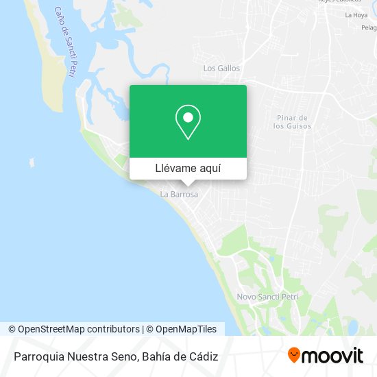 Mapa Parroquia Nuestra Seno