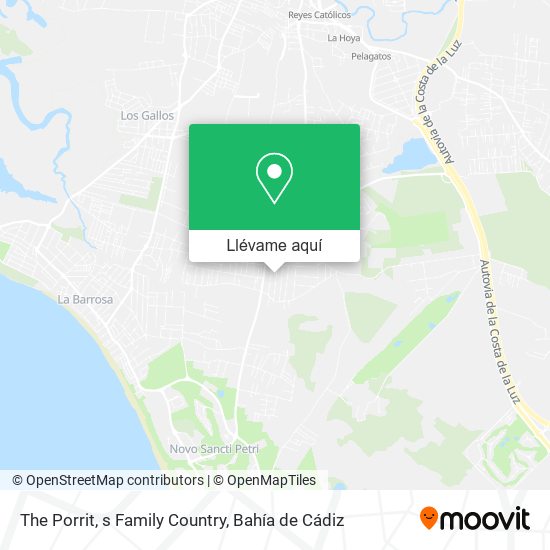 Mapa The Porrit, s Family Country