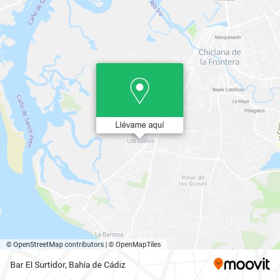 Mapa Bar El Surtidor