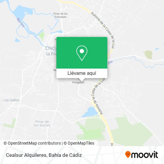 Mapa Cealsur Alquileres