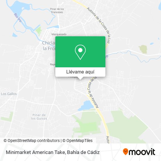 Mapa Minimarket American Take
