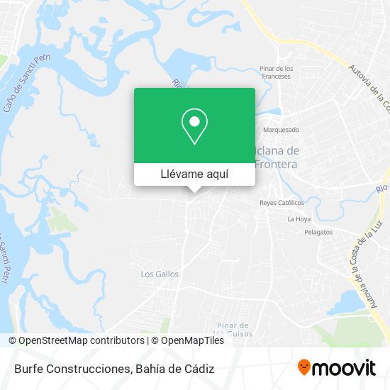 Mapa Burfe Construcciones