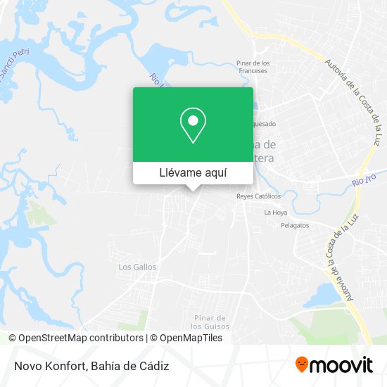 Mapa Novo Konfort