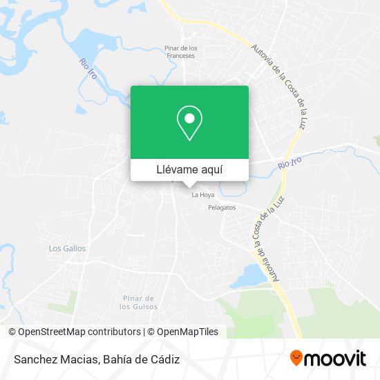 Mapa Sanchez Macias