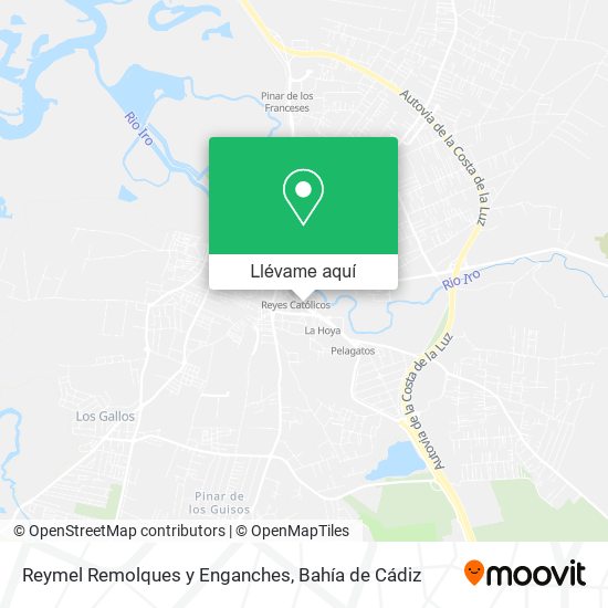 Mapa Reymel Remolques y Enganches
