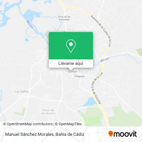 Mapa Manuel Sánchez Morales