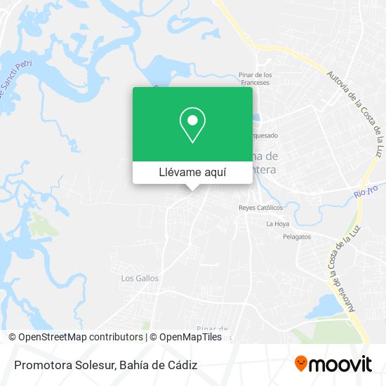 Mapa Promotora Solesur