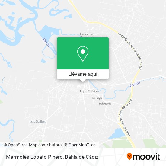 Mapa Marmoles Lobato Pinero