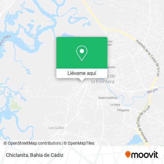 Mapa Chiclanita