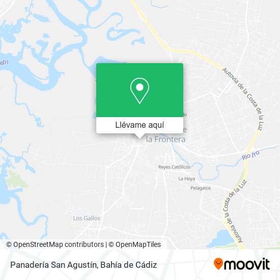 Mapa Panadería San Agustín