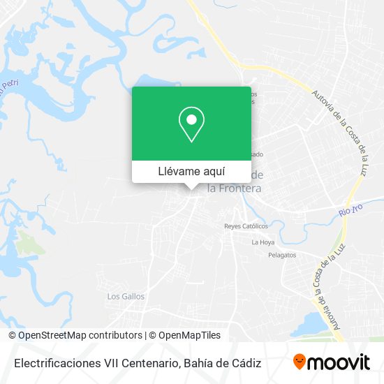 Mapa Electrificaciones VII Centenario