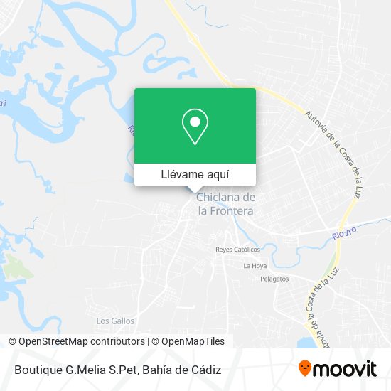 Mapa Boutique G.Melia S.Pet