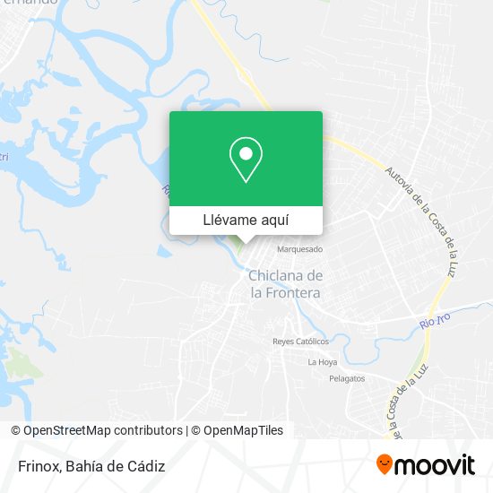 Mapa Frinox