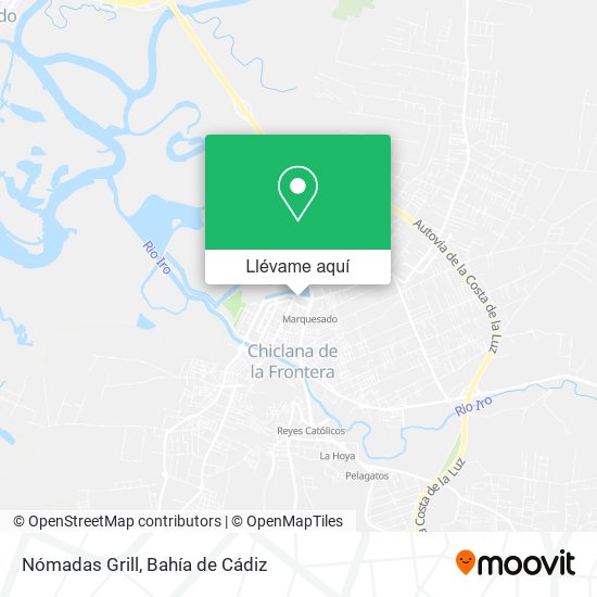 Mapa Nómadas Grill