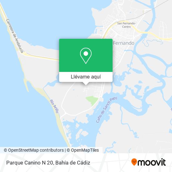 Mapa Parque Canino N 20